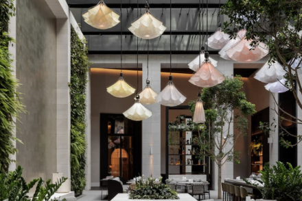 Elegant heritage façade of Capella Sydney, a luxury boutique hotel in the CBD