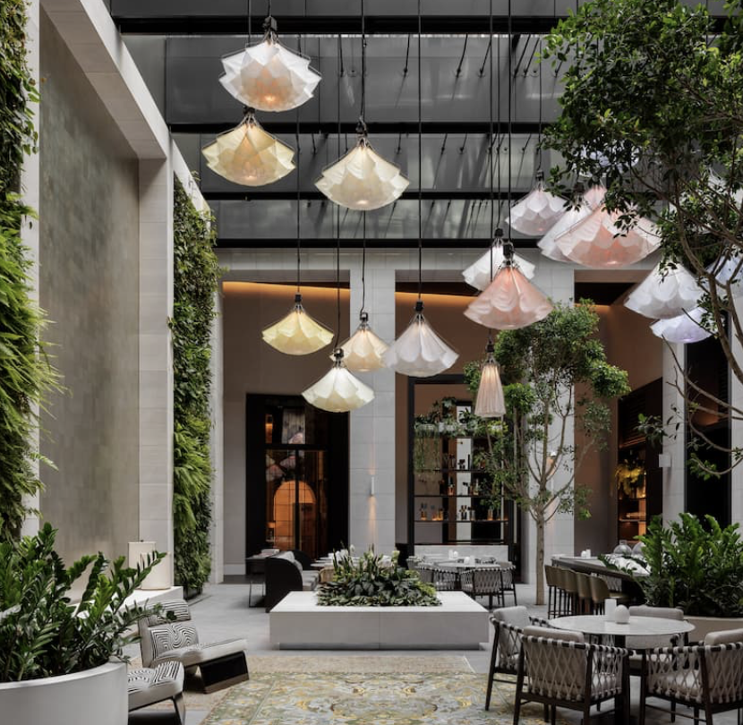 Elegant heritage façade of Capella Sydney, a luxury boutique hotel in the CBD